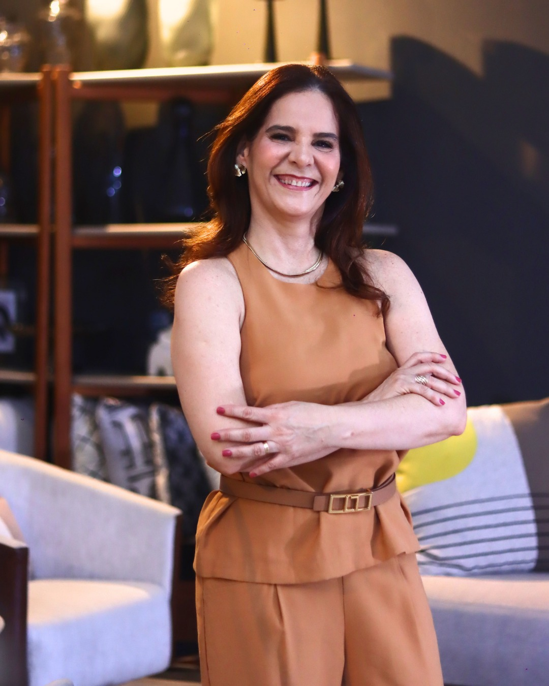 Dra. Nina Rosa em retrato profissional